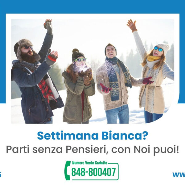 Settimana Bianca? Parti senza pensieri con Noi puoi!