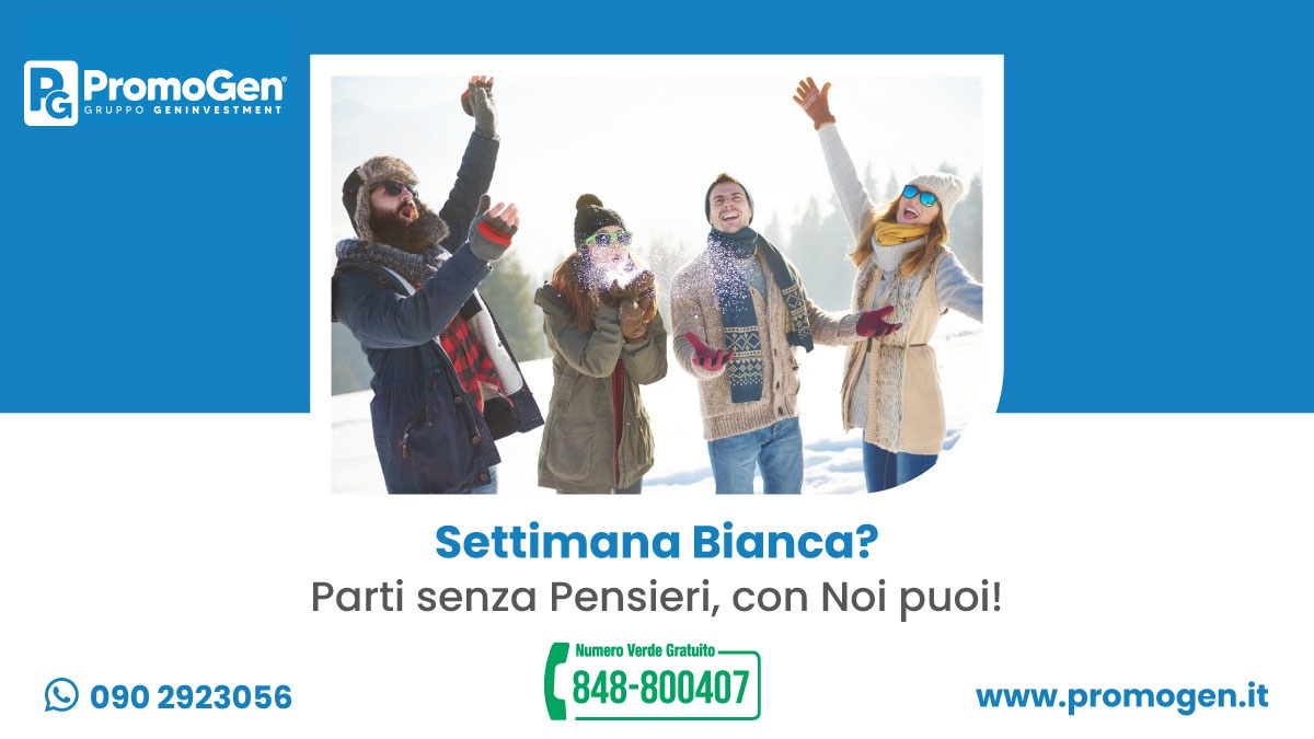 Settimana Bianca? Parti senza pensieri con Noi puoi!