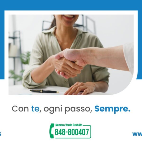 Con te, ogni passo, sempre.