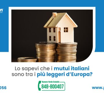 Mutui in Italia 2025: perché sono tra i più leggeri d’Europa