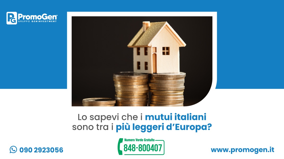 Mutui in Italia 2025: perché sono tra i più leggeri d’Europa