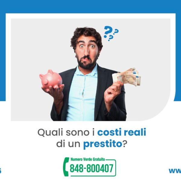 Quali sono i costi reali di un prestito personale?